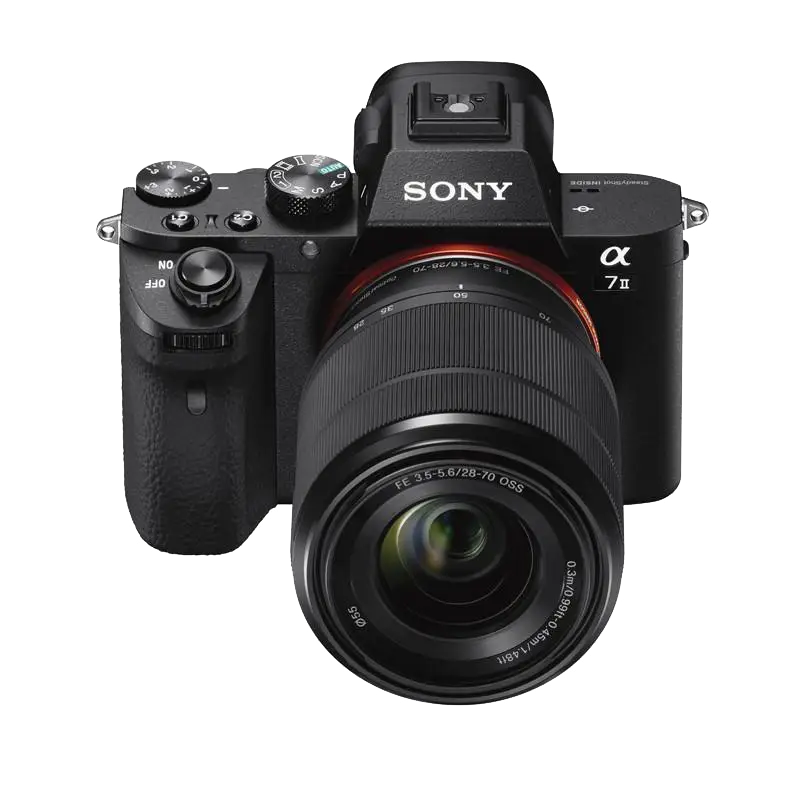 Black Digital Camera with Lens