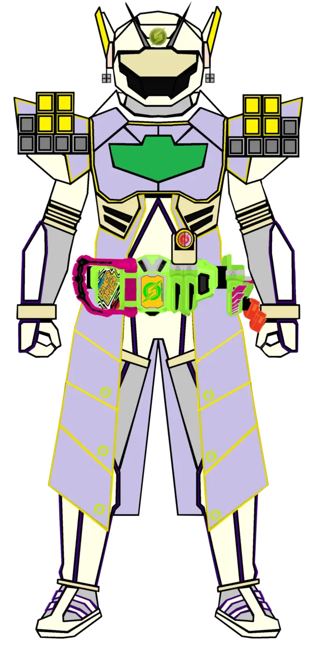 Futuristic Robot Warrior Illustration