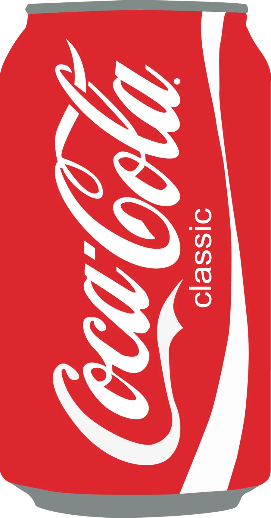 Coca-Cola Can Icon in Red