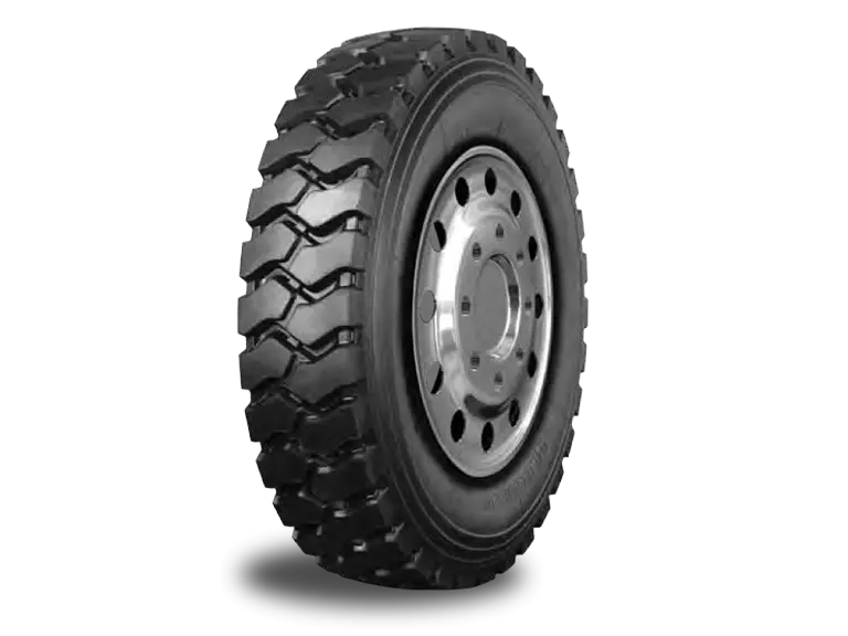 Heavy-Duty Tire with Tread Design