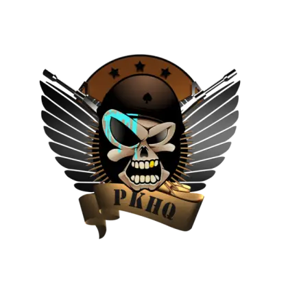 Skull Emblem with Wings