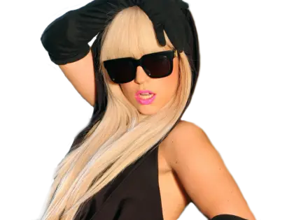 Fashionable Person with Sunglasses