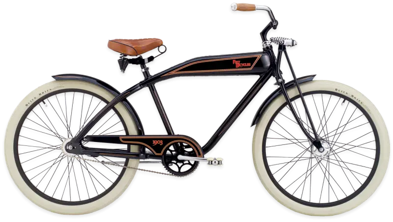 Classic Black Retro Bicycle for Smooth Rides