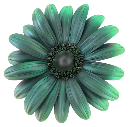 Beautiful Green Flower