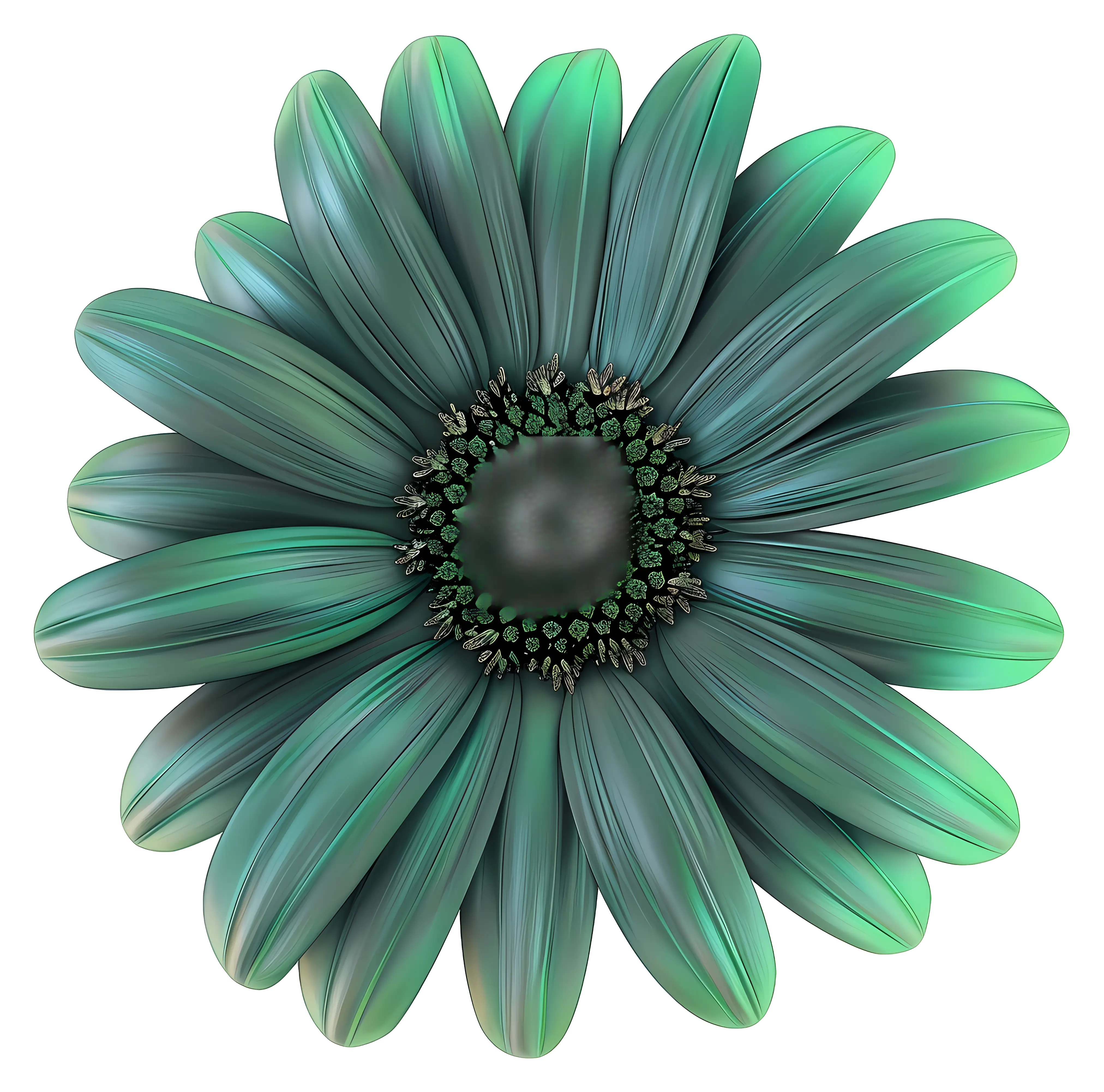 Beautiful Green Flower