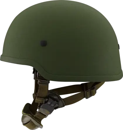 Green Military Helmet for Protection
