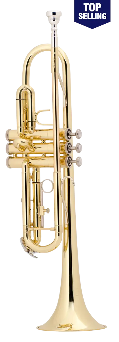 Golden Trumpet Musical Instrument