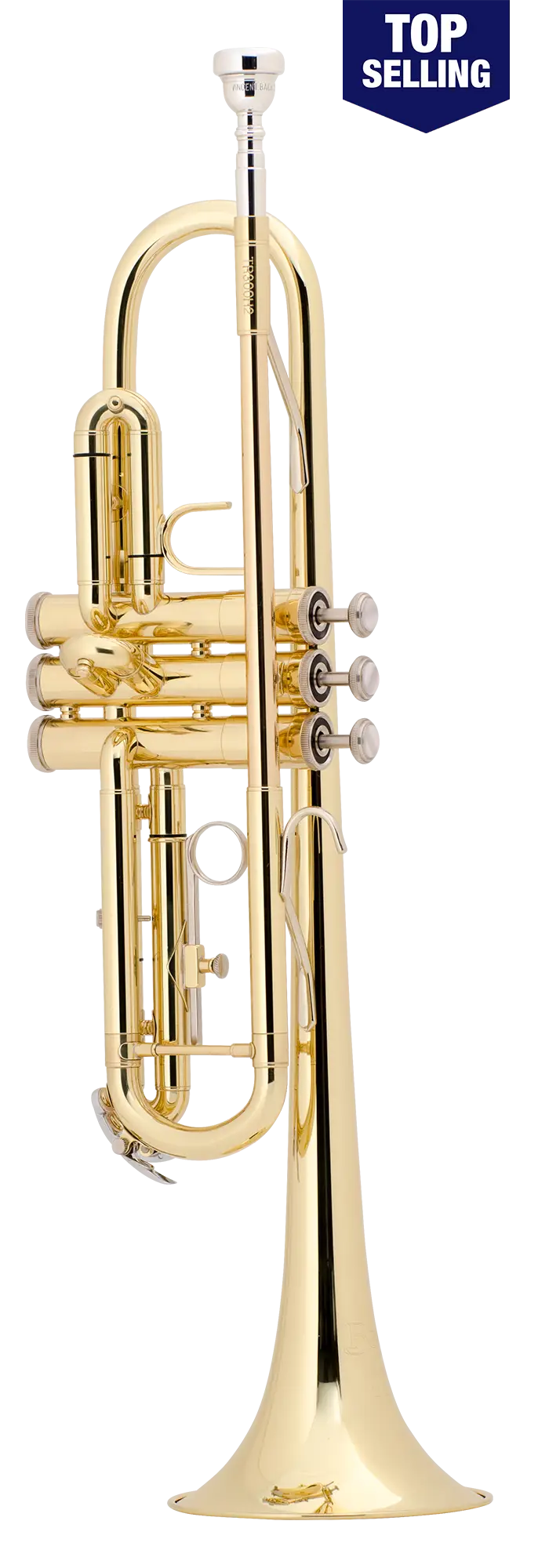 Golden Trumpet Musical Instrument