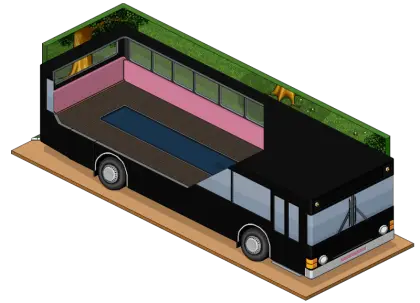 Isometric Design of a Black Bus