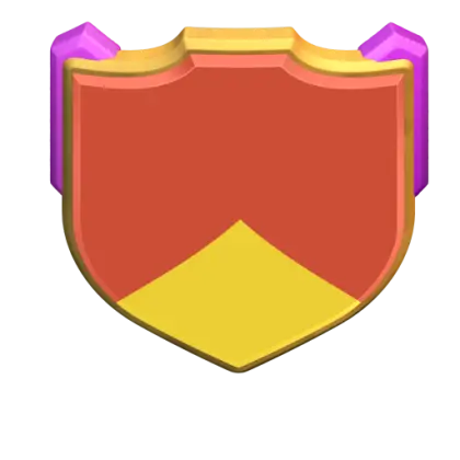 Red and Yellow Shield Emblem