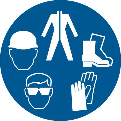 Safety Gear Symbols
