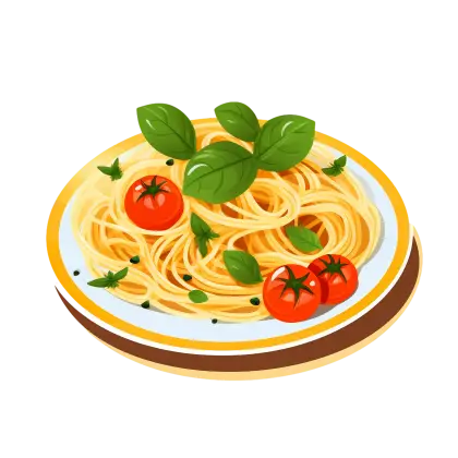 Spaghetti with Cherry Tomatoes and Basil