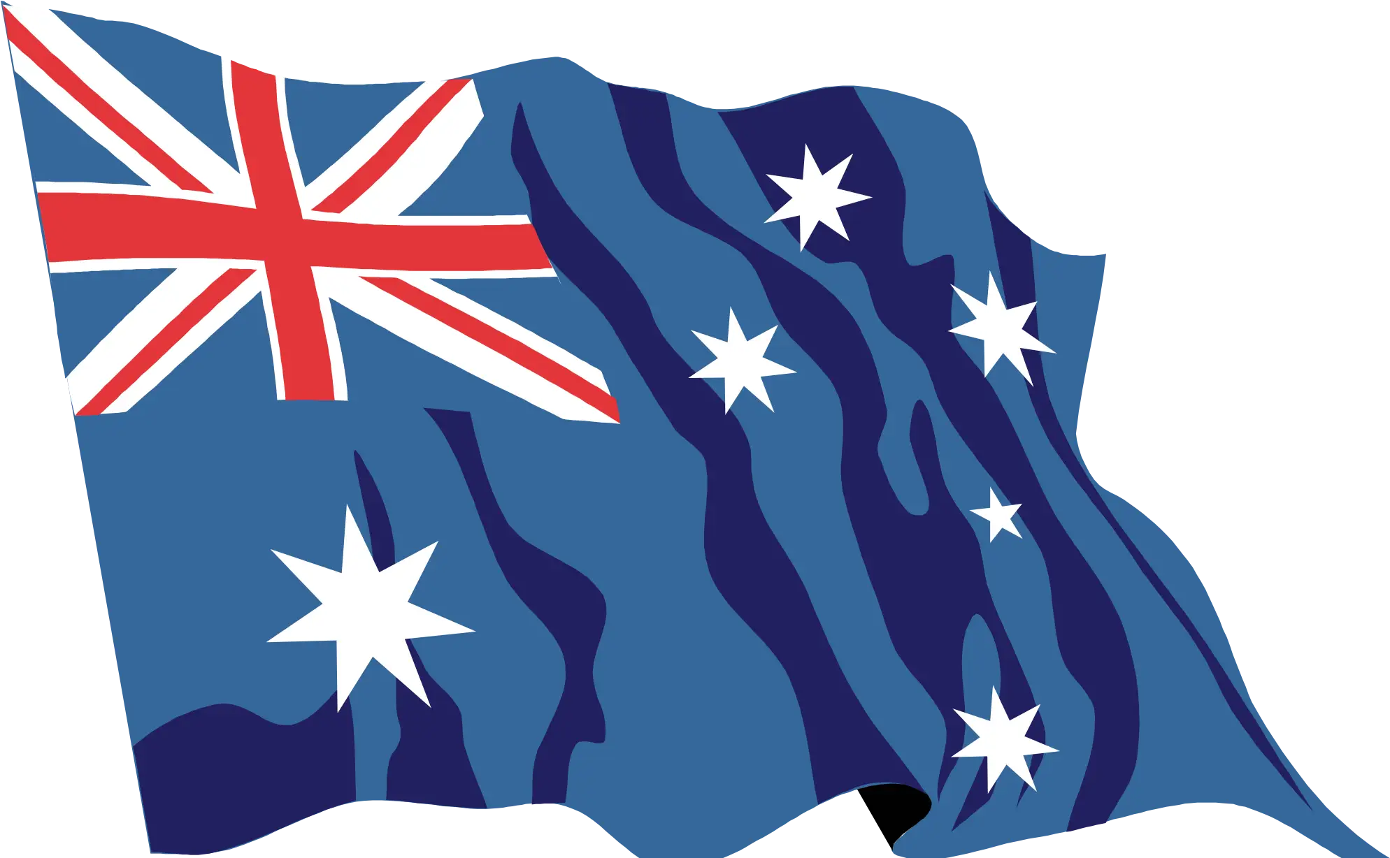 Australian Flag Illustration