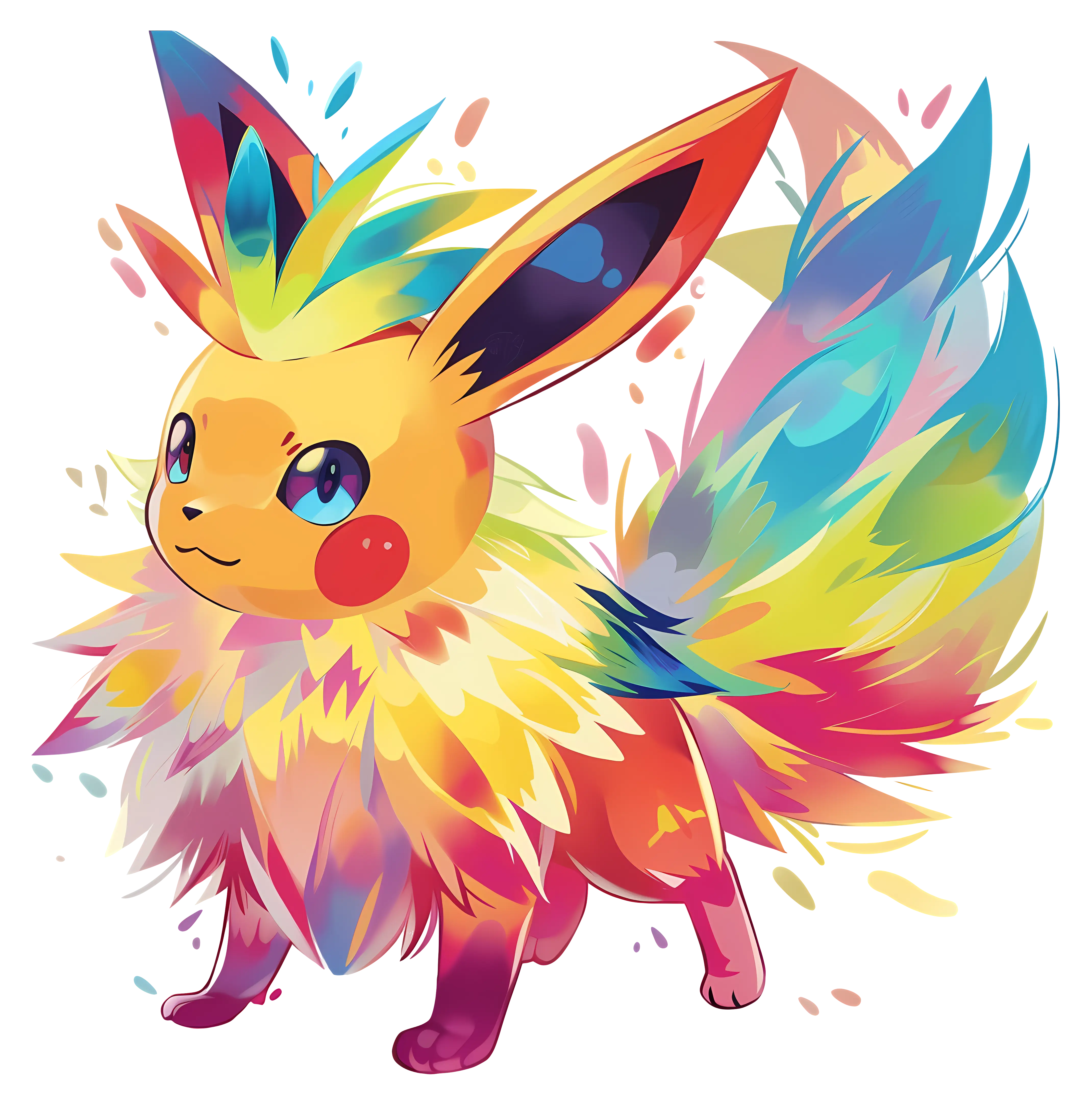 Rainbow Eevee
