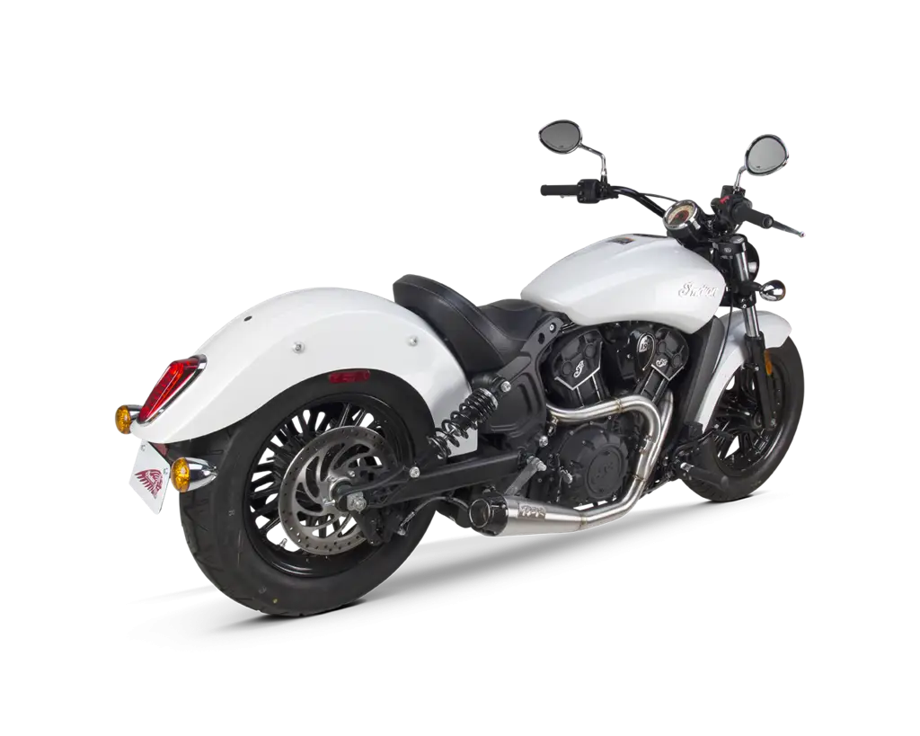 White Motorcycle Design