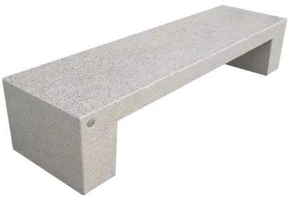 Durable Concrete Bench for Outdoor Seating