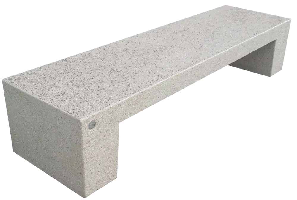 Durable Concrete Bench for Outdoor Seating