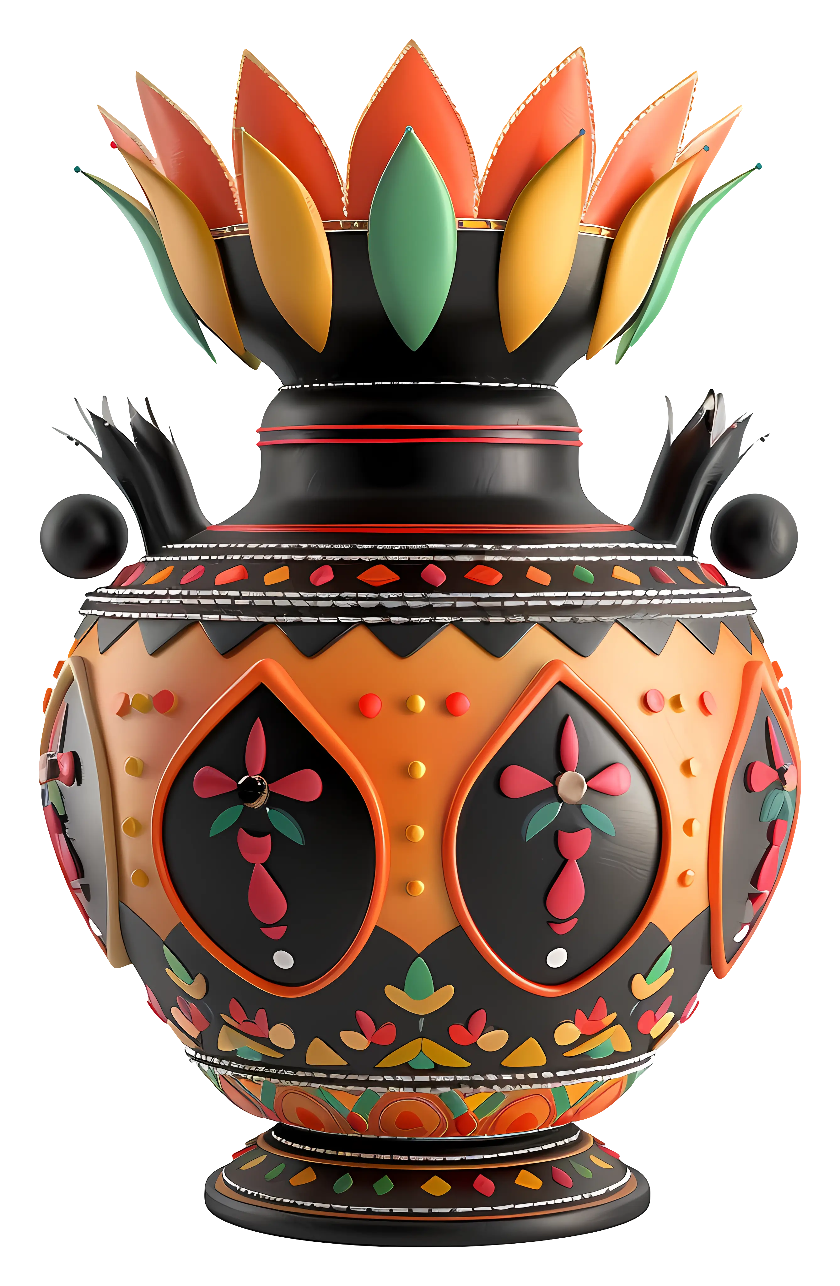 Colorful Decorative Vase
