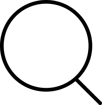 Magnifying Glass Icon for Search and Exploration