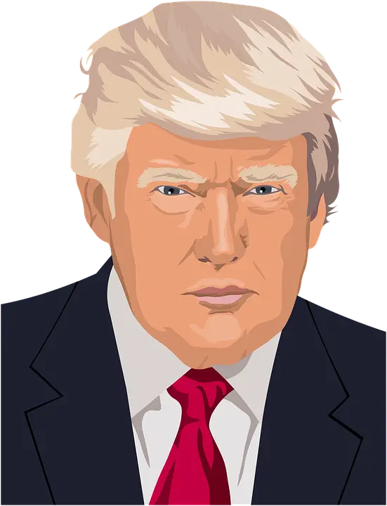 Illustration Portrait of a Man in Suit