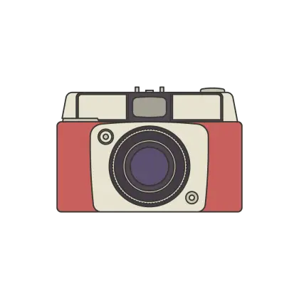 Retro Vintage Camera with Classic Design