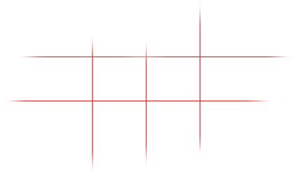 Red Grid Lines Design