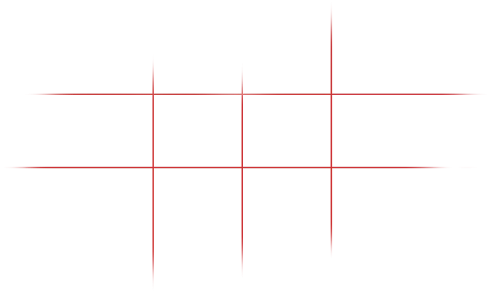 Red Grid Lines Design