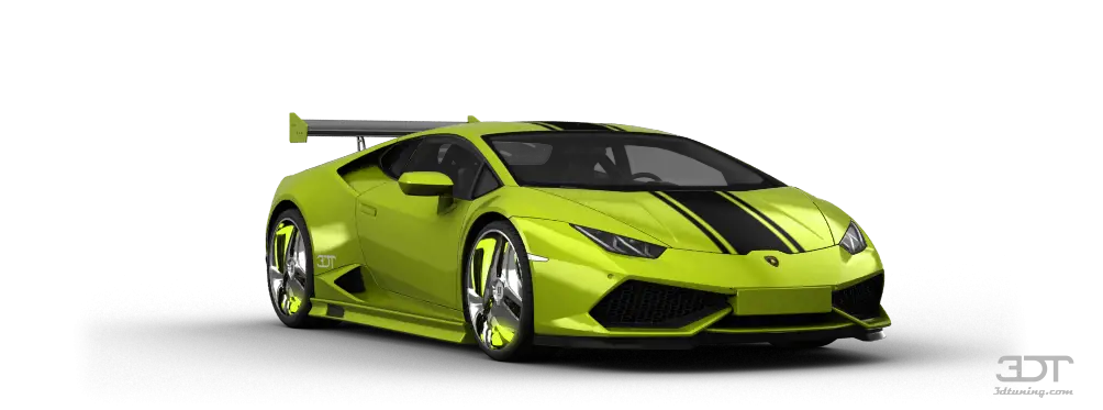 Sleek Lime Green Sports Car with Aerodynamic Features