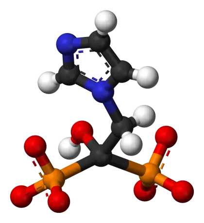 Colorful Molecular Structure Diagram