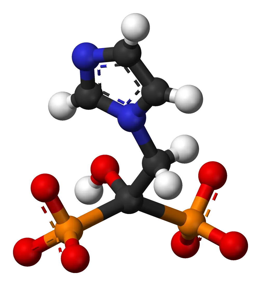 Colorful Molecular Structure Diagram