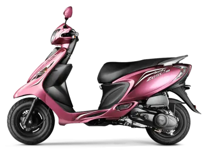 Pink Scooter for Stylish Urban Commuting