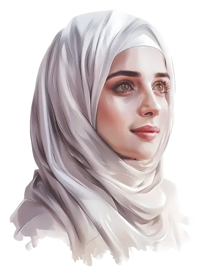 Woman in Hijab Portrait