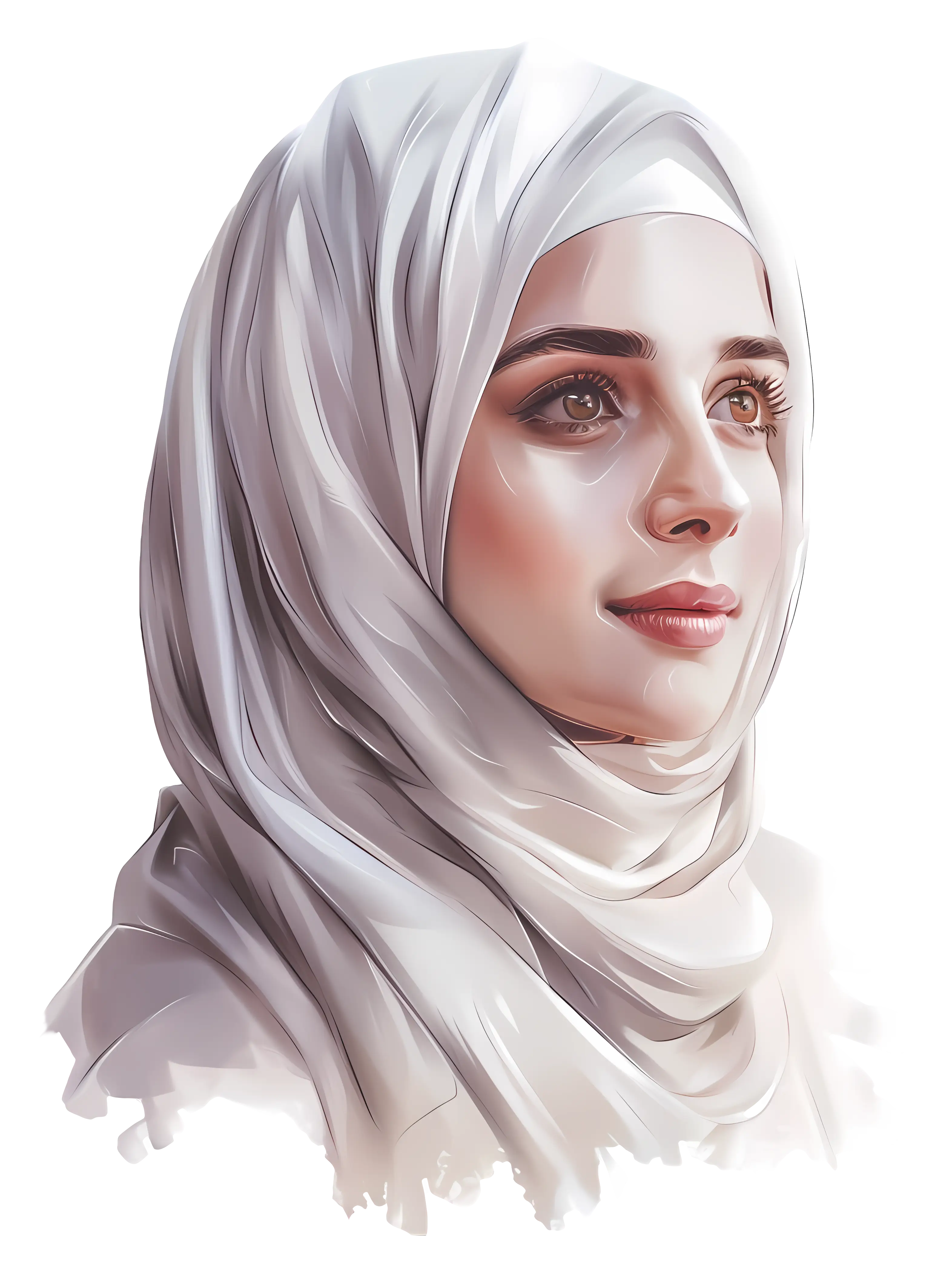 Woman in Hijab Portrait