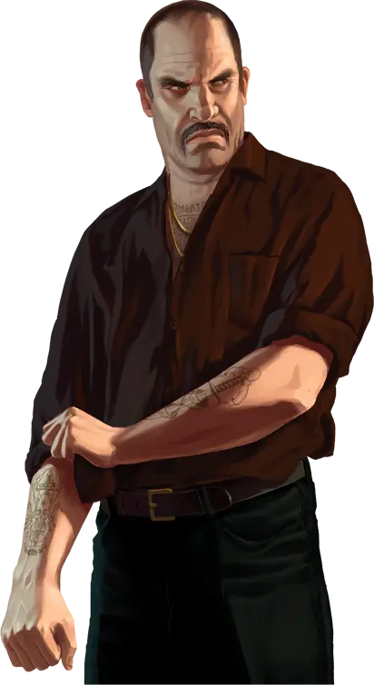 Animated Character with Dramatic Pose