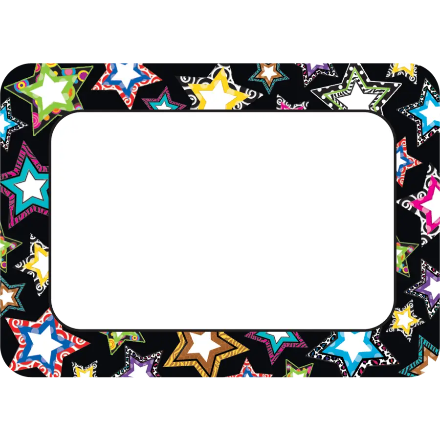 Colorful Star Frame