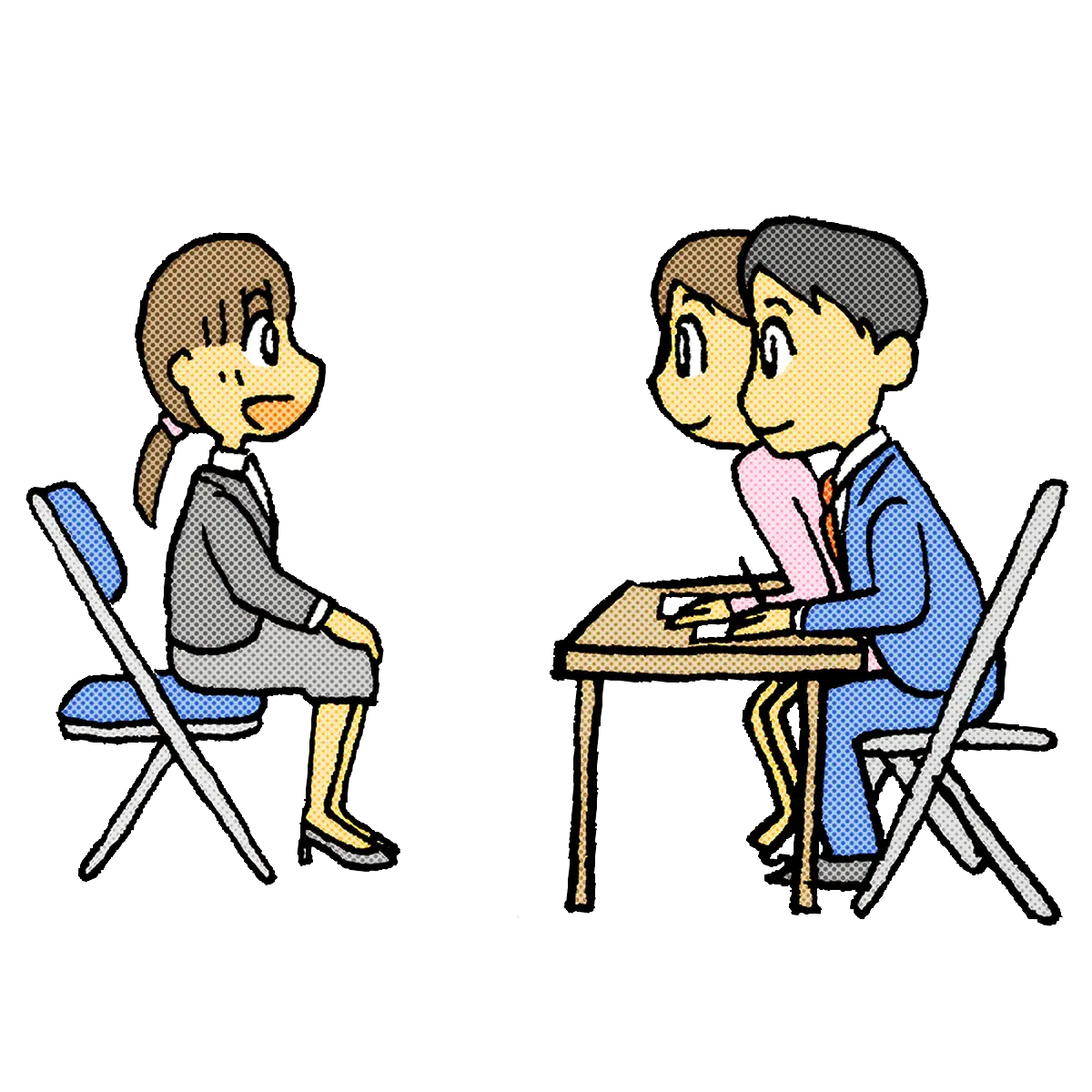 Job Interview Illustration