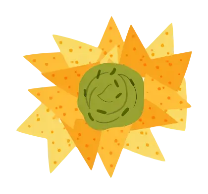Nachos with Guacamole