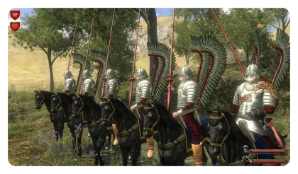Medieval Knights on Horses