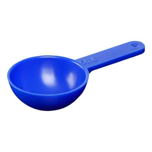 Blue Measuring Scoop for Kitchen Use