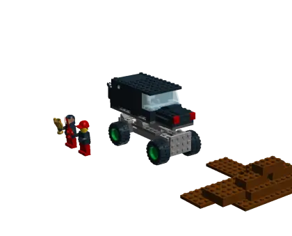 LEGO Vehicle with Figures and Scenery