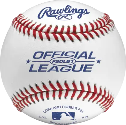 Official League Baseball with Branding