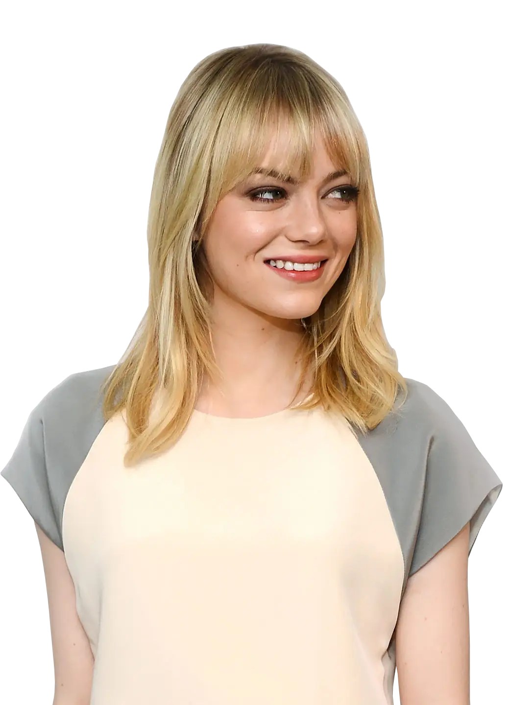 Smiling Blonde Woman