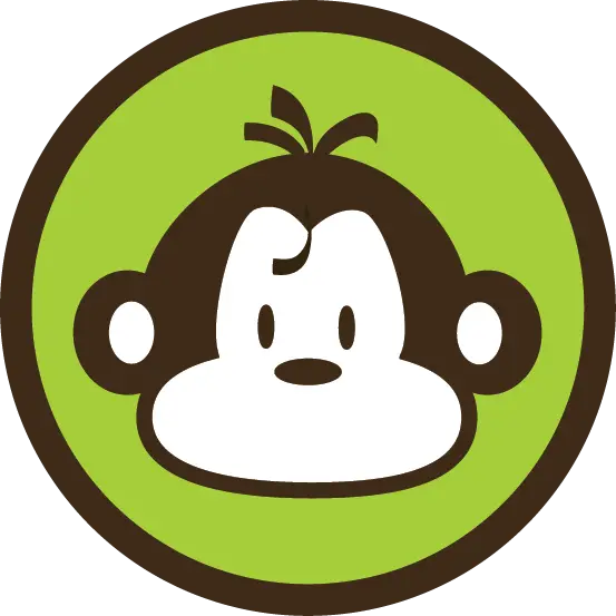 Cute Monkey Face Cartoon