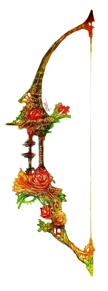 Ornate Floral Decorative Bow