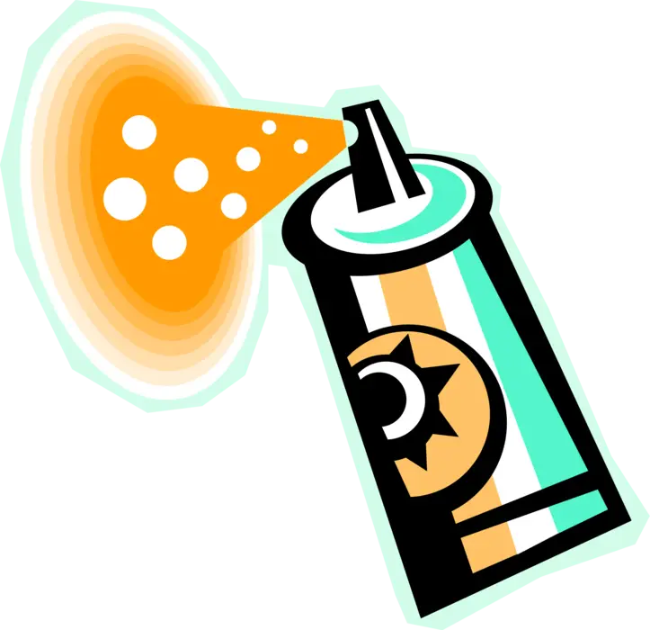 Spray Can Illustration