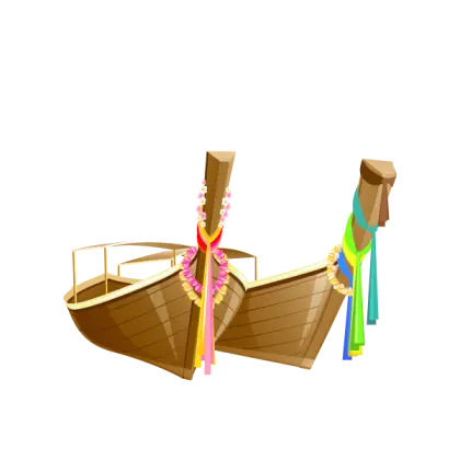 Traditional Decorated Boats