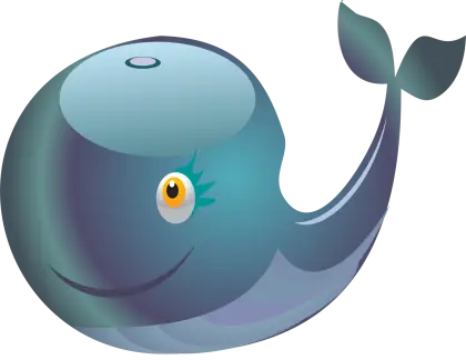 Cute Blue Whale