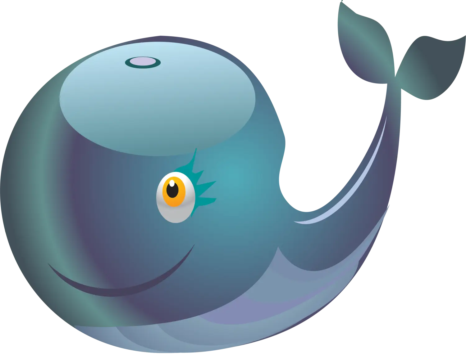 Cute Blue Whale