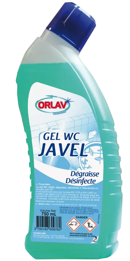 Gel WC Javel Cleaning Product
