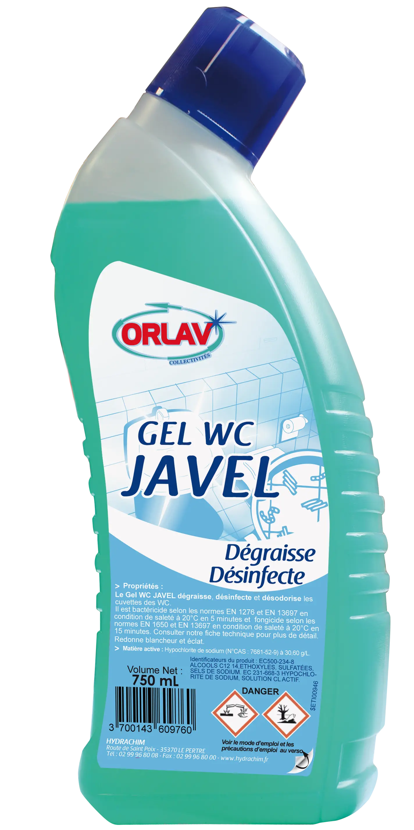 Gel WC Javel Cleaning Product